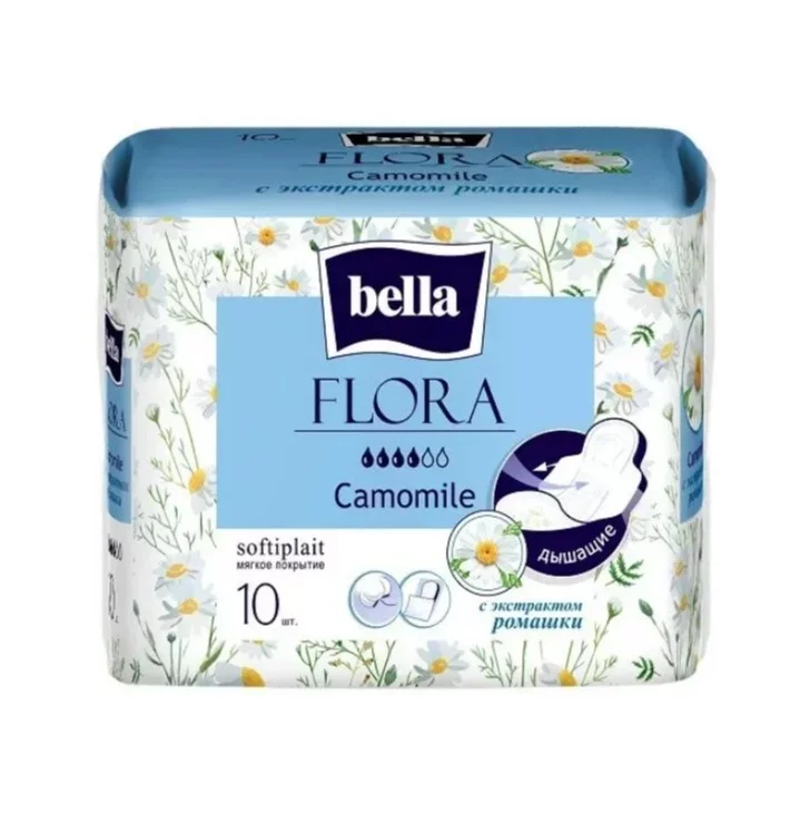 Bella FLORA Camomile Прокладки 10шт