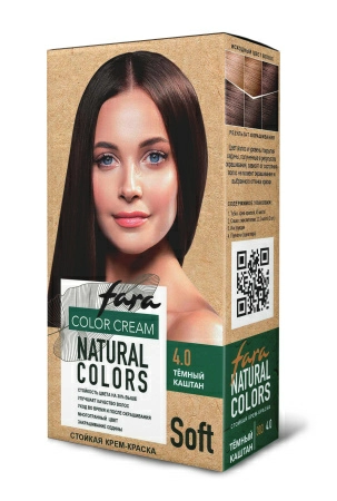 Fara Natural Colors Soft Краска для волос 303 Темный, каштан