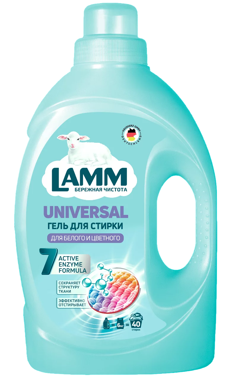 Lamm Жидкое средство для стирки Universal гель 2,6л