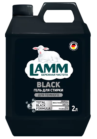 Lamm Жидкое средство для стирки Для темного гель 2л
