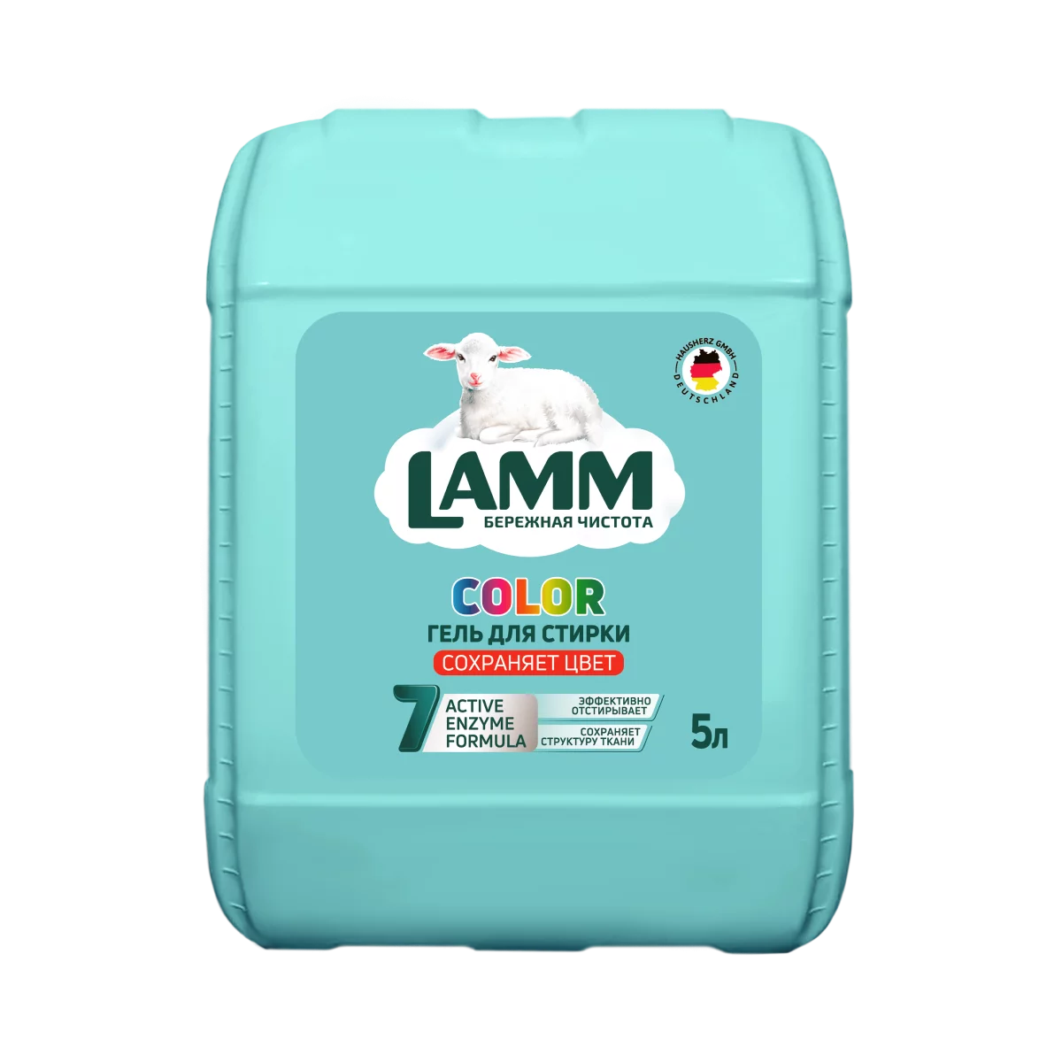 Lamm Жидкое средство для стирки Color гель 5л