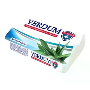 Verdum Туалетное мыло Эвкалипт и алоэ вера 90г