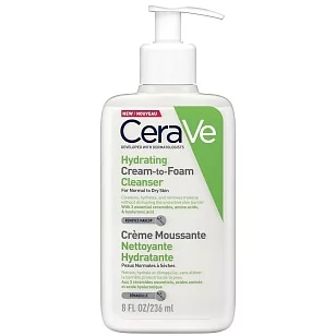 CeraVe Крем-пенка увлажняющая для умывания 236мл