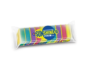 GRIFON Губки для посуды из поролона SUNSHINE 10шт