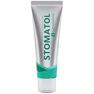 STOMATOL Зубная паста 6 Soft Whitening 30г