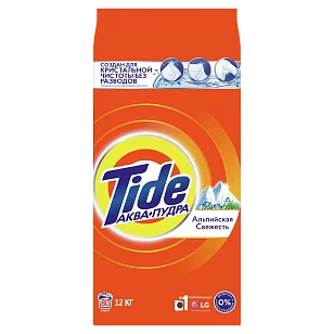 TIDE Стиральный порошок Автомат Альпийская свежесть 12кг