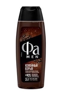 FA Men Гель для душа Coffee Burst, 250мл