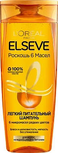 Elseve Шампунь Роскошь 6 масел, 250мл