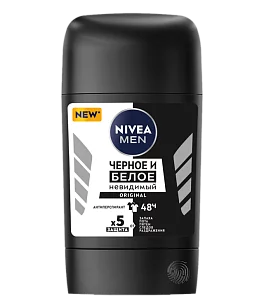 Nivea MEN Део стик Невидимый д/черного и белого 50мл