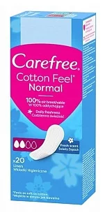 Carefree Прокладки ежедневные Cotton Feel Normal 20шт