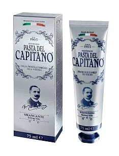 Pasta Del Capitano Зубная паста Baking Soda для деликатного отбеливания с содой 75мл