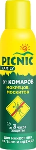 Picnic Family Аэрозоль от комаров 150мл