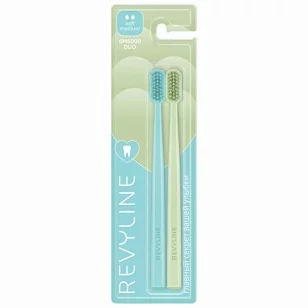 Revyline SM6000 DUO Набор зубных щеток Limpet shell+Lime cream 2шт