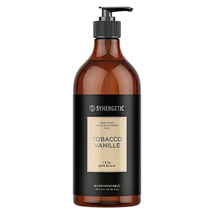 SYNERGETIC Гель д/душа парфюмированный Tobacco-vanille/Табак-ваниль 750мл