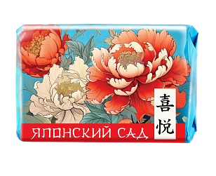 Невская Косметика Туалетное мыло Японский сад Любовь и радость, 90г