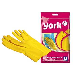 YORK Перчатки резиновые р-р M