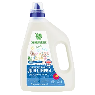 SYNERGETIC Средство д/стирки Universal гель 1,5л