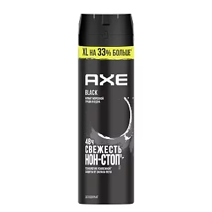 AXE Део спрей Black для мужчин, 200мл
