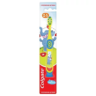 Colgate Зубная щетка Детская 2-5лет, супермягкая