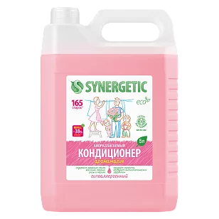 SYNERGETIC Кондиционер-ополаскиватель для белья Аромамагия, 5л