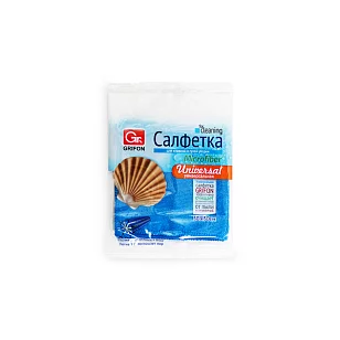 GRIFON Салфетка из микрофибры универсальная 30х30см, 1шт