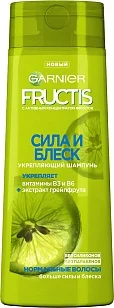 FRUCTIS Шампунь Сила и Блеск, 400мл