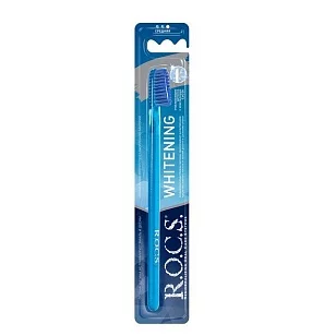 R.O.C.S. Зубная щётка PRO WHITENING, средняя