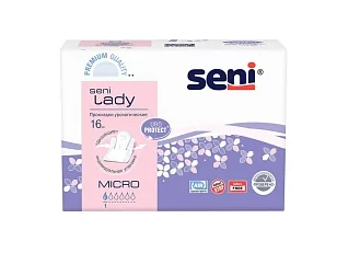 Seni Lady micro Прокладки урологические, 16шт