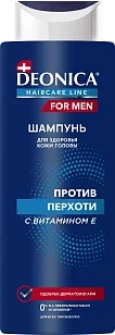 DEONICA FOR MEN Шампунь против перхоти 380мл*