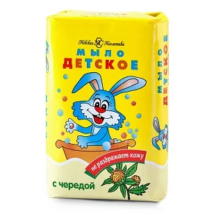 Невская Косметика Туалетное мыло Детское с чередой, 90г