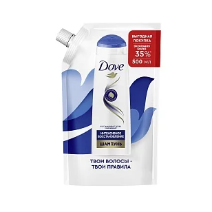 DOVE Шампунь Интенсивное восстановление, 500мл