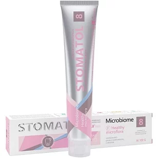 STOMATOL Зубная паста 8 Microbiome 100г