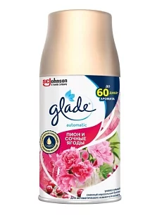 Glade Освежитель воздуха Automatic см.баллон Пион и сочные ягоды 269 мл
