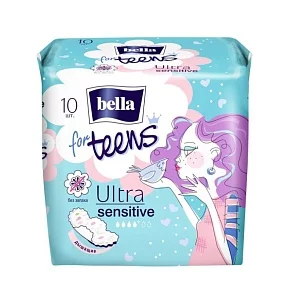 Bella for teens Ultra sensitive Прокладки супертонкие, 10шт
