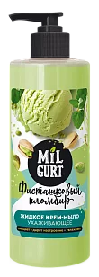 Milgurt Жидкое крем-мыло Фисташковый пломбир 500г