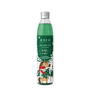 EDEN Winter mood GREEN Гель д/душа Апельсин и эфирное масло пихты 320мл
