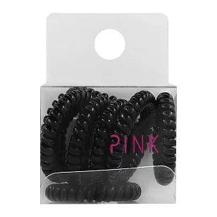 LADY PINK Набор резинок-пружинок SLINKY BOX черных, 8шт
