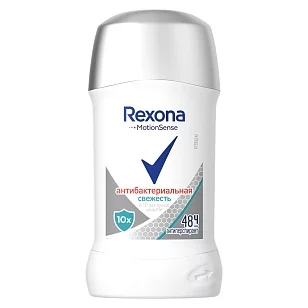 REXONA Део стик Антибактериальная свежесть, 40мл