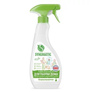 SYNERGETIC Средство чистящее для уборки дома Универсальный спрей, 500мл
