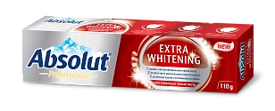 Absolut Professional Зубная паста Extra Whitening 110г