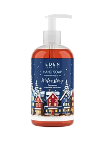EDEN Winter story BLUE Жидкое мыло д/рук Клюква и апельсин 245мл