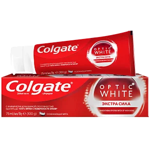 Colgate Зубная паста Optic White, 75мл