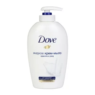 DOVE Жидкое крем-мыло Красота и Уход, 250мл
