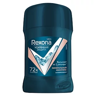 REXONA MEN Део стик Минеральный комплекс 72ч 50мл