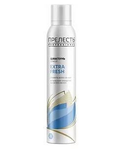 Прелесть Professional Сухой шампунь для волос Extra Fresh, 200мл