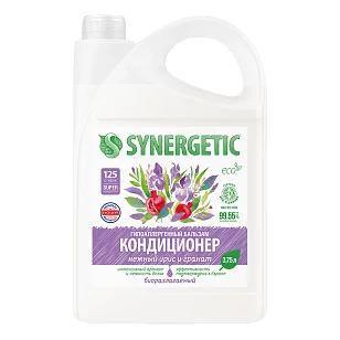 SYNERGETIC Кондиционер-бальзам д/белья Нежный ирис и гранат 3,75л