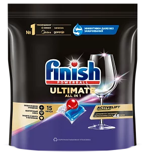 Finish Powerball Ultimate Капсулы для ПММ 15шт