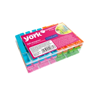 YORK Прищепки Стандарт 20шт