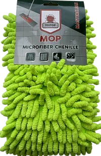 Textop MASTERCLEAN Моп из микрофибры CHENILLE зеленый 42х13см /24