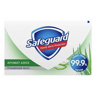 Safeguard Туалетное мыло Аромат алоэ 100г